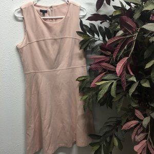 TALBOTS Blush pink sleeveless dress 8